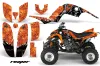Yamaha Raptor 660 ATV Custom Graphic Kit - 2001-2005