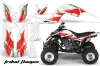 Yamaha Raptor 660 ATV Custom Graphic Kit - 2001-2005