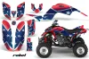 Yamaha Raptor 660 ATV Graphic Kit - 2001-2005 Rebel