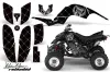 Yamaha Raptor 660 ATV Graphic Kit - 2001-2005 Silver Star - Reloaded Silver