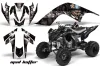 Yamaha Raptor 700 ATV Graphic Kit - 2006-2012 Mad Hatter Black