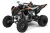 Yamaha Raptor 700 ATV Graphic Kit - 2006-2012 Mad Hatter Black