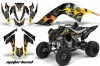 Yamaha Raptor 700 ATV Graphic Kit - 2006-2012 Mad Hatter Red