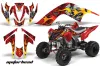 Yamaha Raptor 700 ATV Graphic Kit - 2006-2012 Motorhead Blue