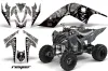 Yamaha Raptor 700 ATV Graphic Kit - 2006-2012 Reaper Red