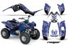 Yamaha Raptor 80 ATV Custom Graphic Kit - 2003-2016