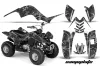 Yamaha Raptor 80 ATV Graphic Kit - 2003-2016 Camoplate Black