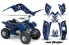 Yamaha Raptor 80 ATV Graphic Kit - 2003-2016 North Star Blue