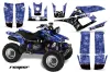Yamaha Warrior 350 ATV Custom Graphic Kit - All Years