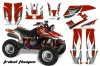 Yamaha Warrior 350 ATV Custom Graphic Kit - All Years