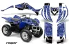 Yamaha Wolverine ATV Graphic Kit - 2006-2012 Reaper Blue