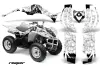 Yamaha Wolverine ATV Graphic Kit - 2006-2012 Reaper White