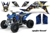 Yamaha YFZ 450 ATV Custom Graphic Kit - 2004-2014