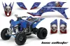 Yamaha YFZ 450 ATV Graphic Kit - 2004-2014 Bone Collector Blue