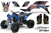 Yamaha YFZ 450 ATV Graphic Kit - 2004-2014 Ed Hardy - Pirates Blue