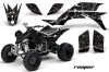 Yamaha YFZ 450 ATV Graphic Kit - 2004-2014 Reaper Black