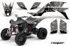 Yamaha YFZ 450 ATV Graphic Kit - 2004-2014 Reaper Silver