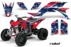 Yamaha YFZ 450 ATV Graphic Kit - 2004-2014 Rebel