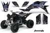 Yamaha YFZ 450 ATV Graphic Kit - 2004-2014 Toxicity Blue