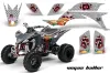 Yamaha YFZ 450SE / 450R ATV Graphic Kit - 2009-2013 Vegas Baller Silver