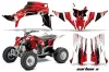 Yamaha YFZ 450R / SE ATV Graphic Kit - 2014-2019 Carbon X Red