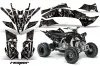 Yamaha YFZ 450SE / 450R ATV Graphic Kit - 2009-2013 Reaper Black