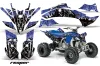 Yamaha YFZ 450SE / 450R ATV Graphic Kit - 2009-2013 Reaper Blue