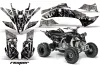 Yamaha YFZ 450SE / 450R ATV Graphic Kit - 2009-2013 Reaper Silver