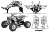 Yamaha YFZ 450R / SE ATV Graphic Kit - 2014-2019 Reaper White