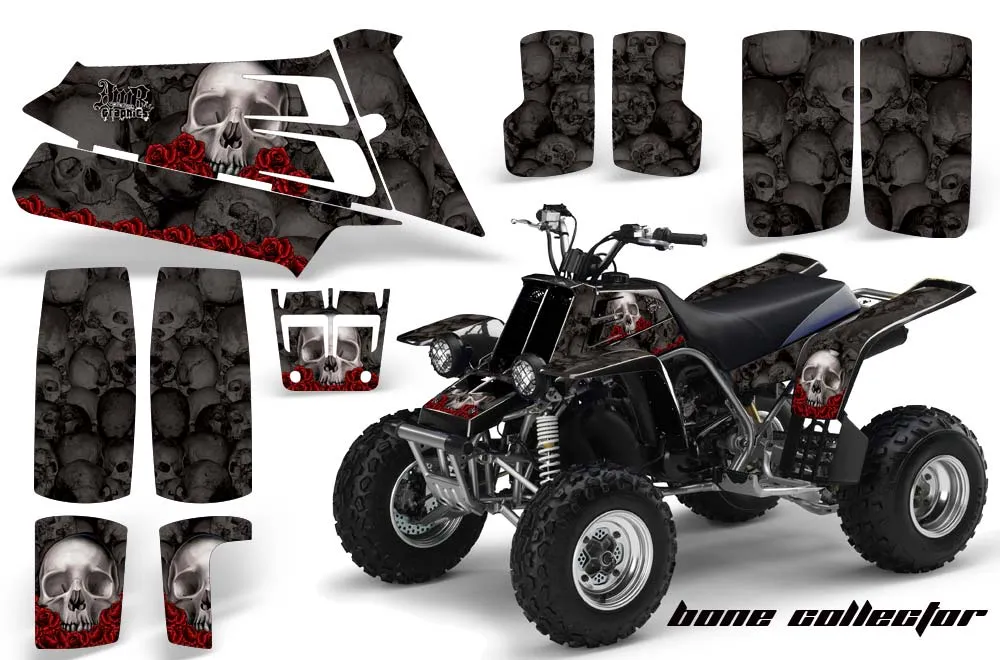 Yamaha Banshee 350 (Full Bore Plastics) ATV Graphic Kit - All Years Bone Collector Black