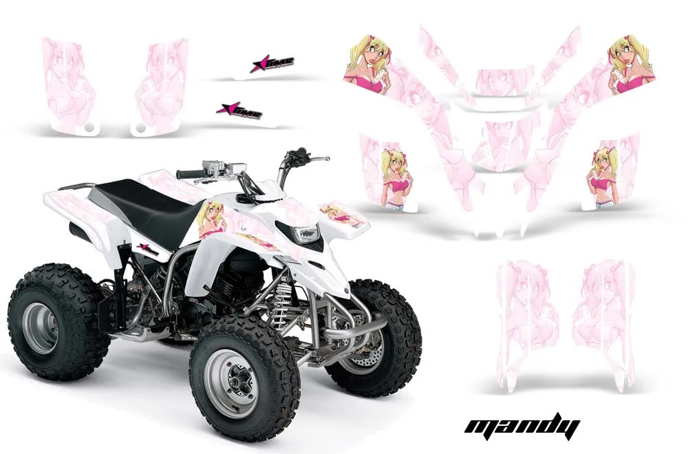 Yamaha Blaster YFS200 ATV Graphic Kit - 1988-2001 Mandy Pink