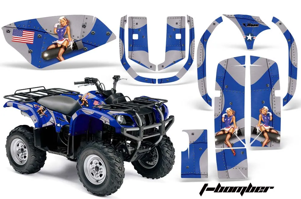 Yamaha Grizzly 660 ATV Custom Graphic Kit - All Years