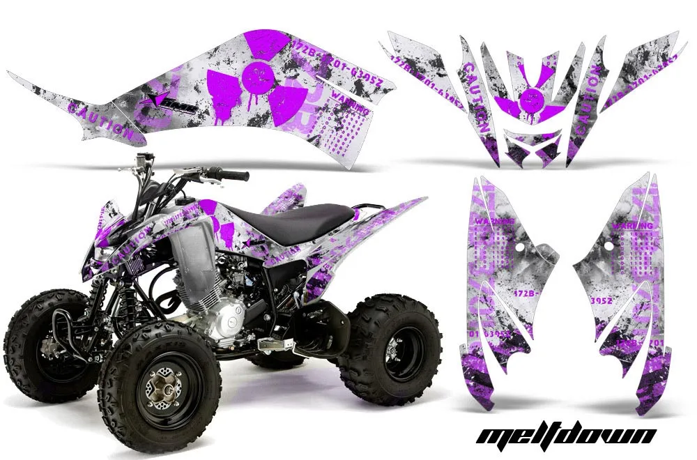 Yamaha Raptor 125 ATV Custom Graphic Kit - 2011-2014