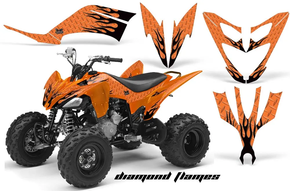 Yamaha Raptor 250 ATV Custom Graphic Kit - 2008-2014