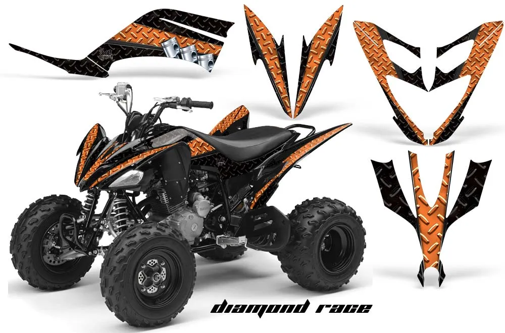 Yamaha Raptor 250 ATV Custom Graphic Kit - 2008-2014