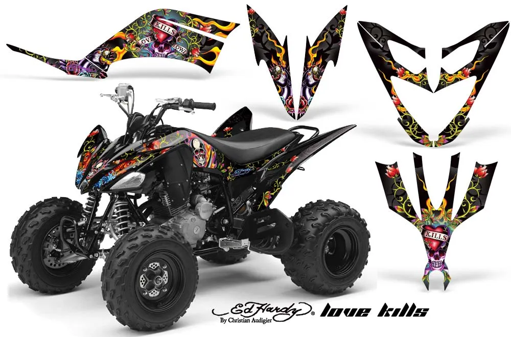 Yamaha Raptor 250 ATV Custom Graphic Kit - 2008-2014