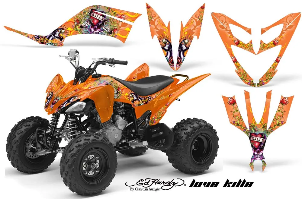 Yamaha Raptor 250 ATV Custom Graphic Kit - 2008-2014
