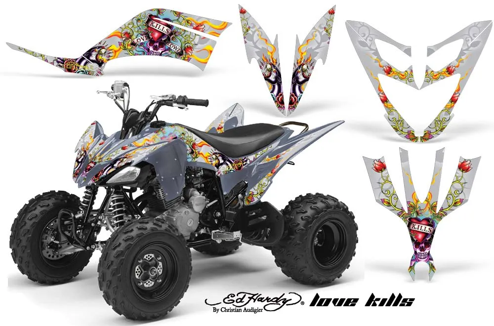 Yamaha Raptor 250 ATV Custom Graphic Kit - 2008-2014