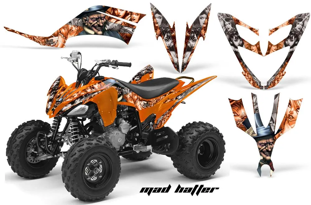 Yamaha Raptor 250 ATV Custom Graphic Kit - 2008-2014