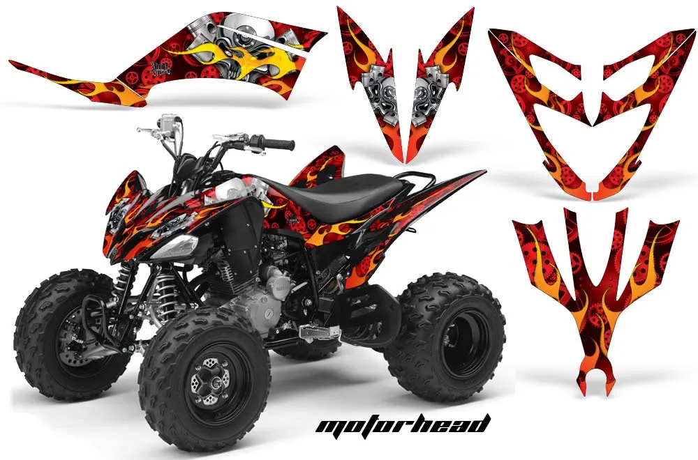 Yamaha Raptor 250 ATV Custom Graphic Kit - 2008-2014