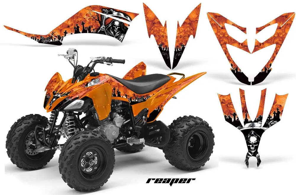 Yamaha Raptor 250 ATV Custom Graphic Kit - 2008-2014