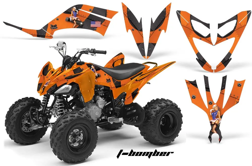 Yamaha Raptor 250 ATV Custom Graphic Kit - 2008-2014