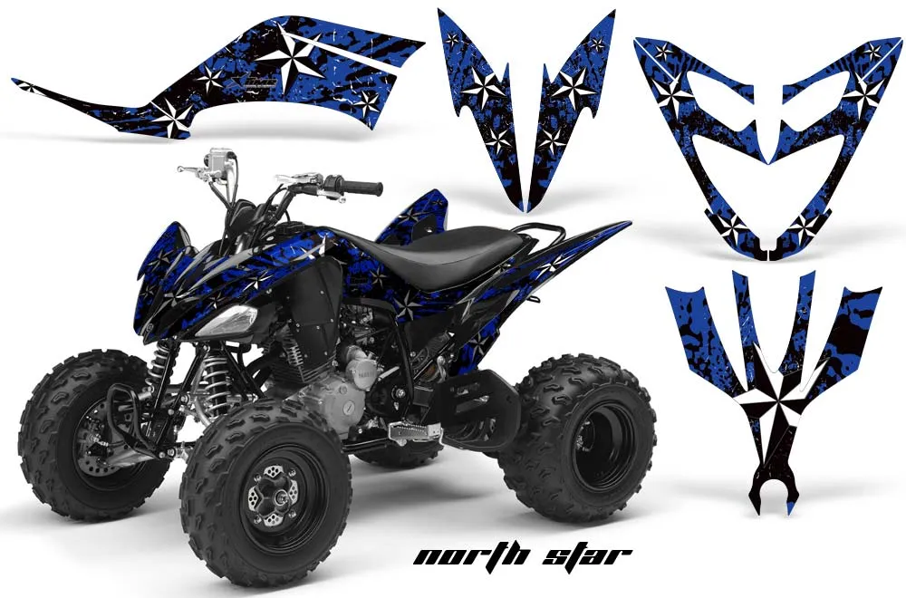 Yamaha Raptor 250 ATV Graphic Kit - 2008-2014 Northstar Blue