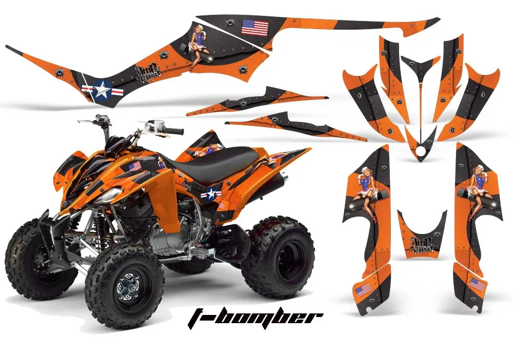 Yamaha Raptor 350 ATV Custom Graphic Kit - 2004-2014