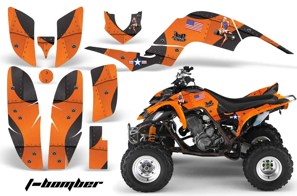 Yamaha Raptor 660 ATV Custom Graphic Kit - 2001-2005