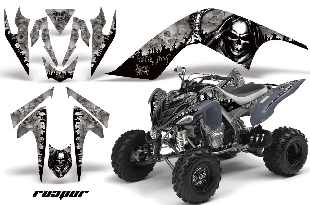 Yamaha Raptor 700 ATV Graphic Kit - 2006-2012 Reaper Red