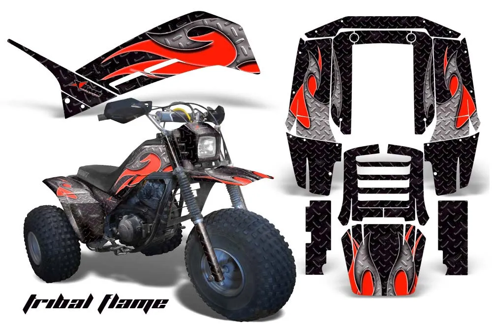 Yamaha Shaft DX 225 - 3 Wheeler ATV Custom Graphic Kit - 1983-1985