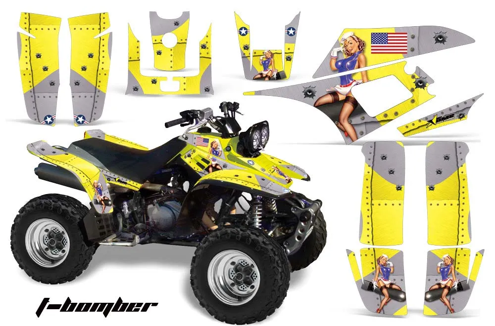 Yamaha Warrior 350 ATV Custom Graphic Kit - All Years