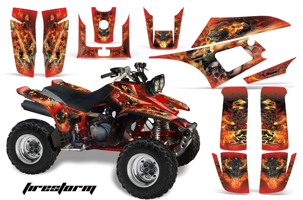 Yamaha Warrior 350 ATV Custom Graphic Kit - All Years