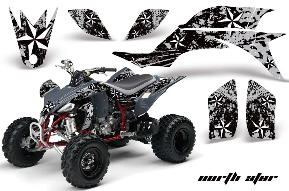 Yamaha YFZ 450 ATV Graphic Kit - 2004-2014 Northstar Silver